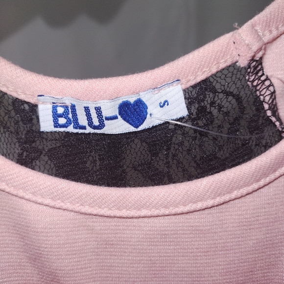 NWOT Blu heart maxi dress sz small - Picture 4 of 4